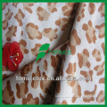china manufacture leopard printed puma suede shoe fabric